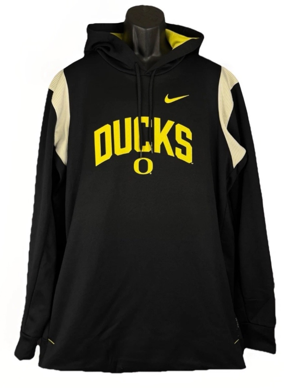 Oregon Ducks Nike Game Day Sideline On-Field Blk Performance Pullover Hoodie XXL